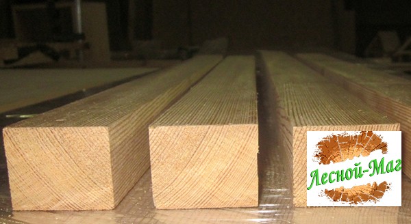 Брусок лиственница 50х50x3
