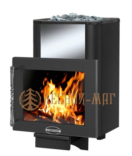 Банная печь ВЕЗУВИЙ Русичъ Антрацит 22 Панорама