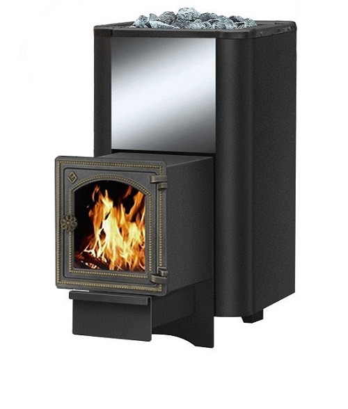 Банная печь ВЕЗУВИЙ Русичъ Антрацит 28 (ДТ-4С) 2016