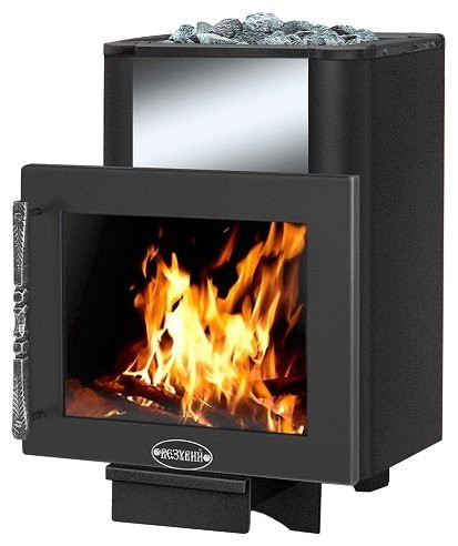 Банная печь ВЕЗУВИЙ Русичъ Антрацит 28 Панорама 2016