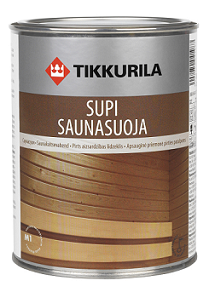 Лак защитный для дерева Supi Saunasuoja 0,9 л