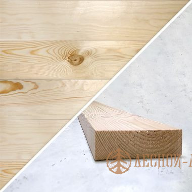 Строганная доска 50мм x 150мм 6м