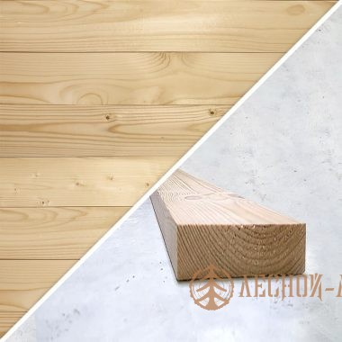 Строганная доска 50мм x 100мм 6м