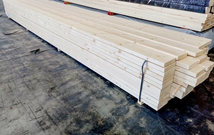 Строганная доска 50x250x6