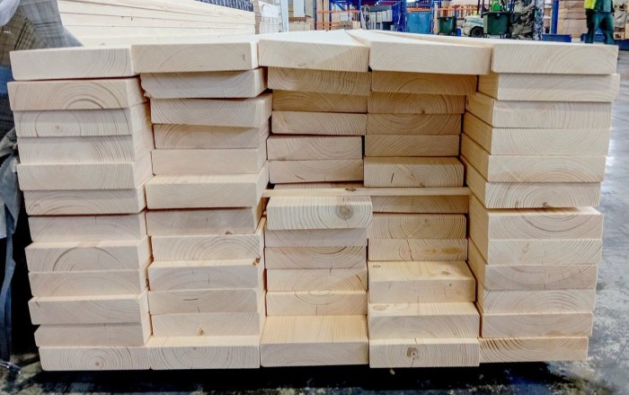 Строганная доска 50x250x6