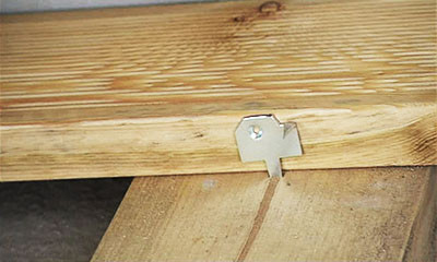 Лага для террасной доски 3м 4м  5.1м 