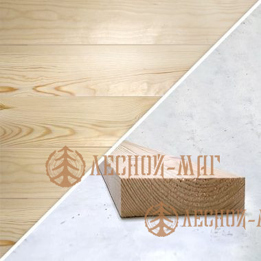 Строганная доска 40мм x 150мм 6м