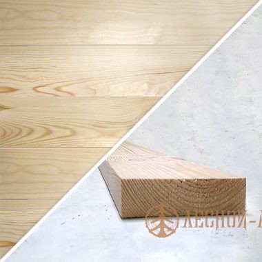 Строганная доска 40мм x 150мм 6м