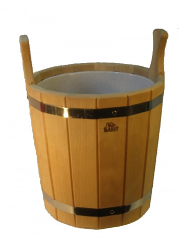 Запарник 10 л с ручками с пластиковой вставкой