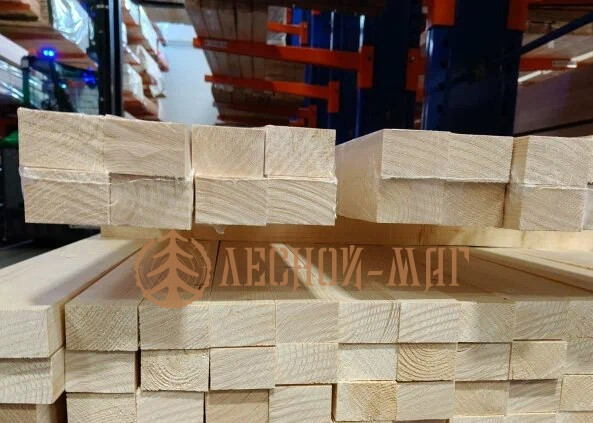 Строганная доска 40мм x 100мм 6м