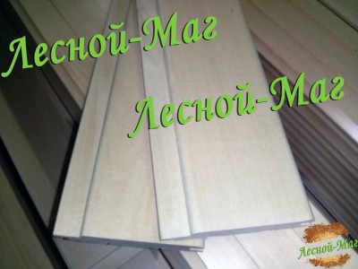 Вагонка из кавказский липы для бани и сауны Премиум