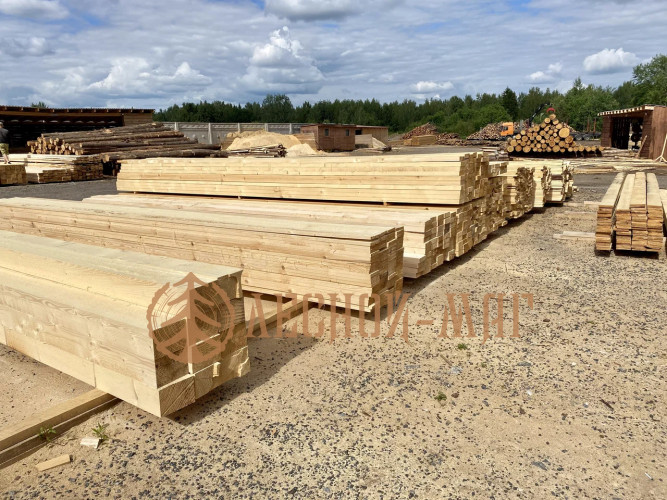 Брус 100х100х6000мм цена за куб.м