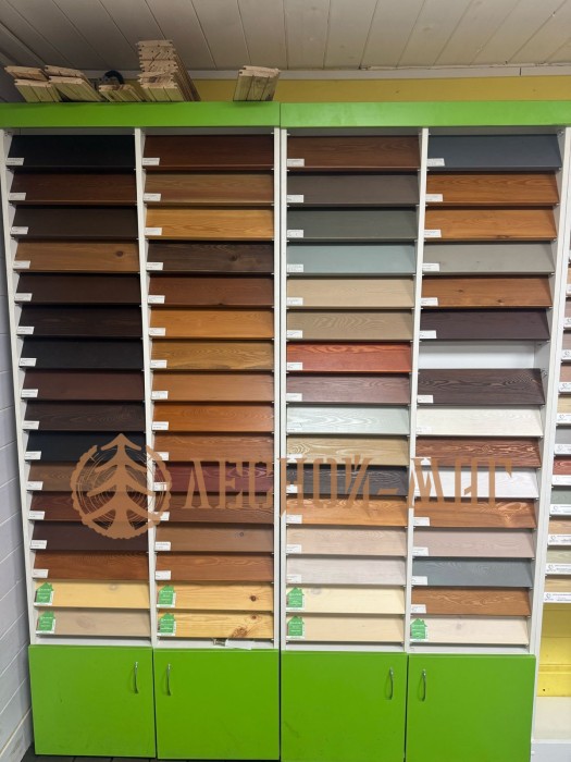 Планкен из лиственницы крашенный 