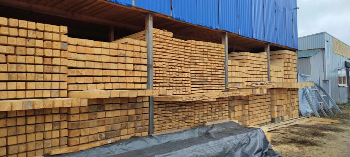 Обрезная доска 25х200х6м