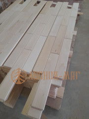 Стеновой паркет из липы - AB, 385мм х 70мм х 15мм 