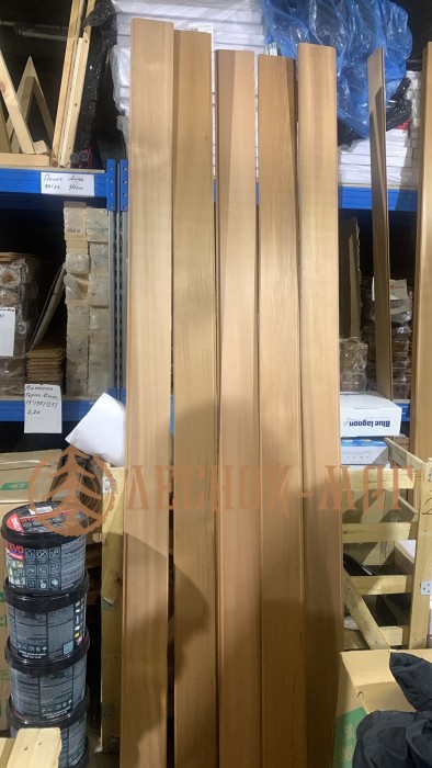 Вагонка Кедр канадский Тёмный сорт ПРЕМИУМ 19х140(128) мм