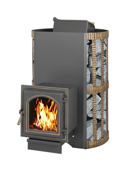 Банная печь ВЕЗУВИЙ Скиф с закрытой каменкой (270)