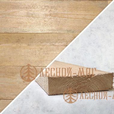 обрезная доска 2 сорт 40x150x6