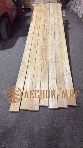 Планкен лиственница А-B 20x190 цена за кв.м