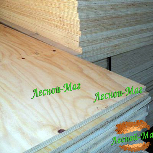 Фанера ФСФ 1.22м x 2.44м 18мм