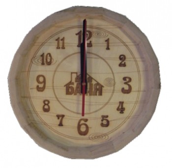 Часы -Бочонок светлые