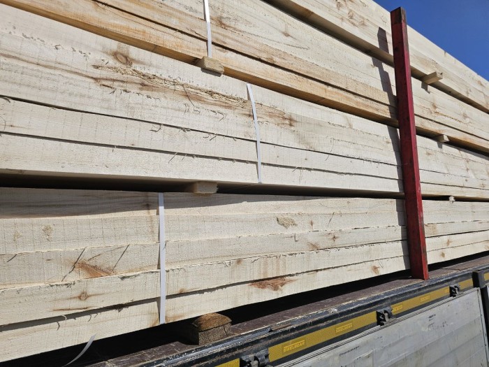 Обрезная доска осина 50х100х6м