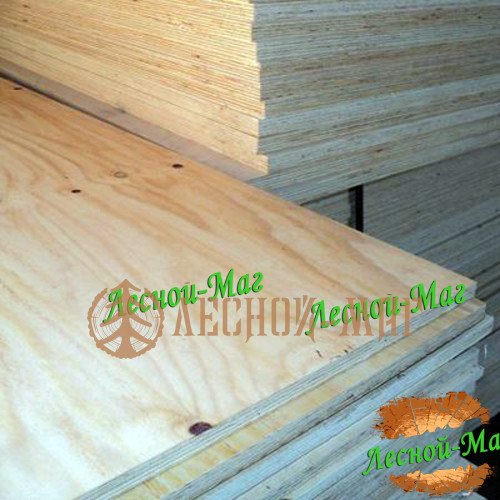 Фанера ФСФ 1.22м x 2.44м 12мм