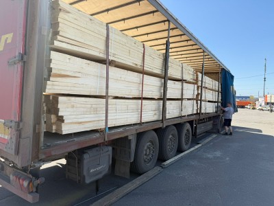 Обрезная доска осина 40х150х6м