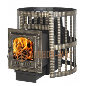 Дровяная печь для бани Везувий Легенда ВК