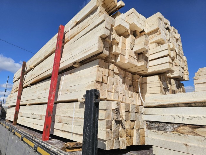 Обрезная доска осина 30х150х6м