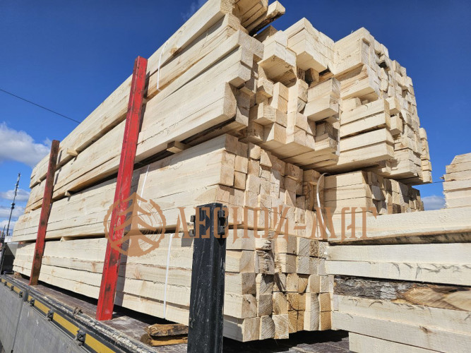 Обрезная доска осина 30х130х6м