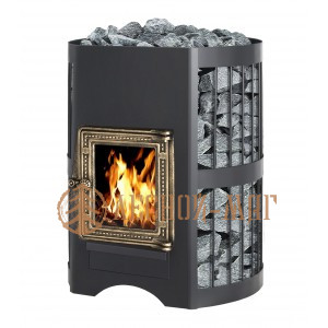 Дровяная печь для бани Везувий Скиф 12 C