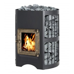 Дровяная печь для бани Везувий Скиф 12 C 