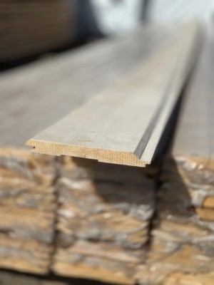 Имитация бруса карельский профиль А 18мм x 195мм x 2м 3м 6м  