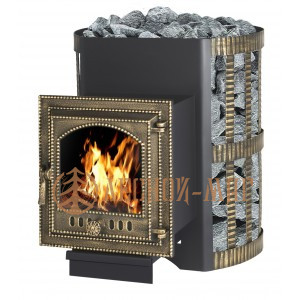 Дровяная печь для бани Везувий Скиф 16 ВК 