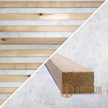 Брусок 50мм x 40мм 3м