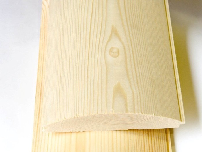 Блок-хаус из ангарской сосны Сорт Прима 