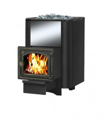 Банная печь ВЕЗУВИЙ Русичъ Антрацит 12 (ДТ-3С)