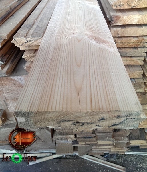 Половая доска 40мм x 100мм4м / 5м / 6м