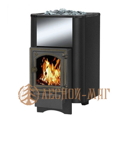 Банная печь ВЕЗУВИЙ Русичъ Антрацит 16 (ДТ-4С) Б/В 2016