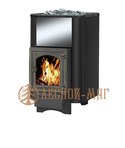 Банная печь ВЕЗУВИЙ Русичъ Антрацит 22 (ДТ-4С) без выноса
