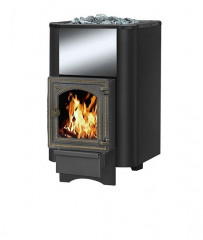 Банная печь ВЕЗУВИЙ Русичъ Антрацит 22 (ДТ-4С) без выноса